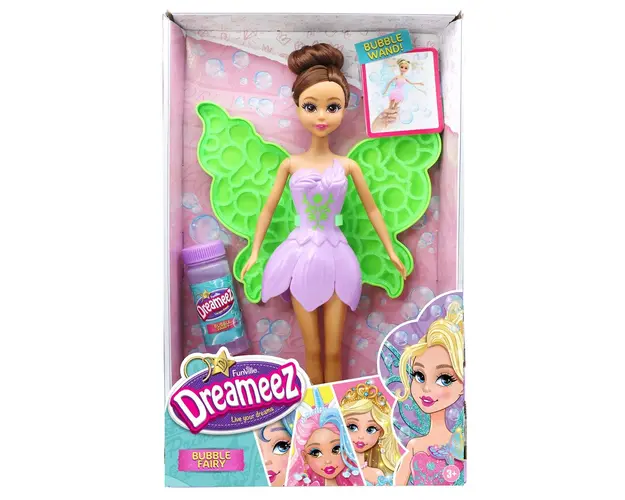 Papusa zana cu aripi verzi, Dreameez, Bubble Fairy