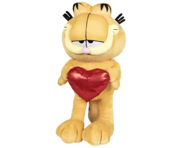 Jucarie de plus, Play By Play, Garfield cu inima, 32 cm