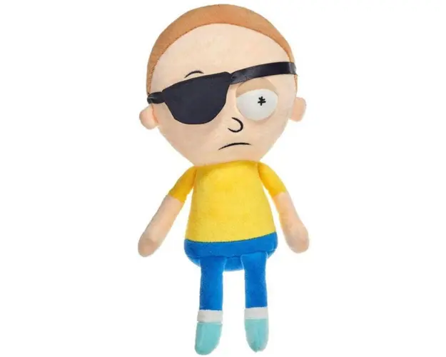 Jucarie de plus, Whitehouse Leisure, Morty Eye Patched, Rick and Morty, 26 cm
