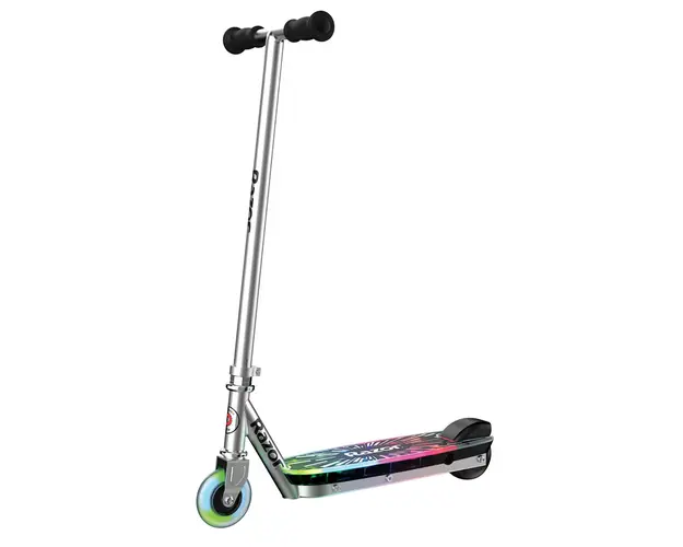 Trotineta electrica cu 2 roti, Razor, Color Rave Light-Up