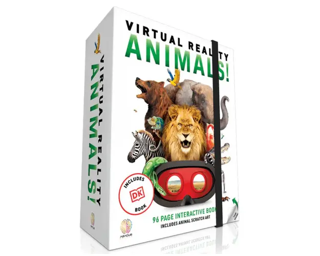Set interactiv VR, Abacus Brands, Lumea animalelor in realitate virtuala