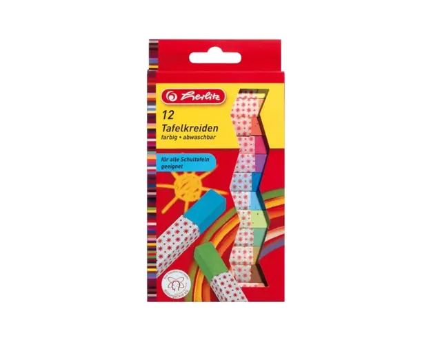 Set creta colorata, Herlitz, 12 bucati