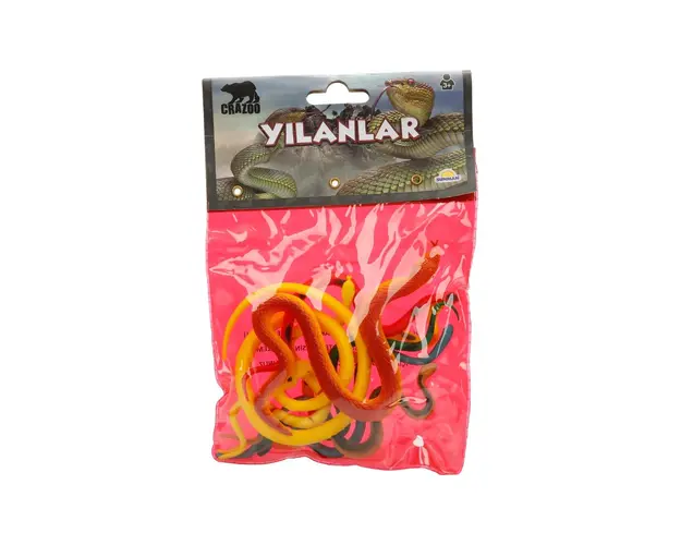 Set figurine insecte si reptile in punga mica, Crazoo