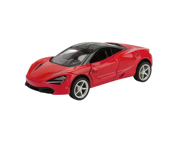 Masinuta din metal Glow Light, Maxx Wheels, 1:32, Rosu