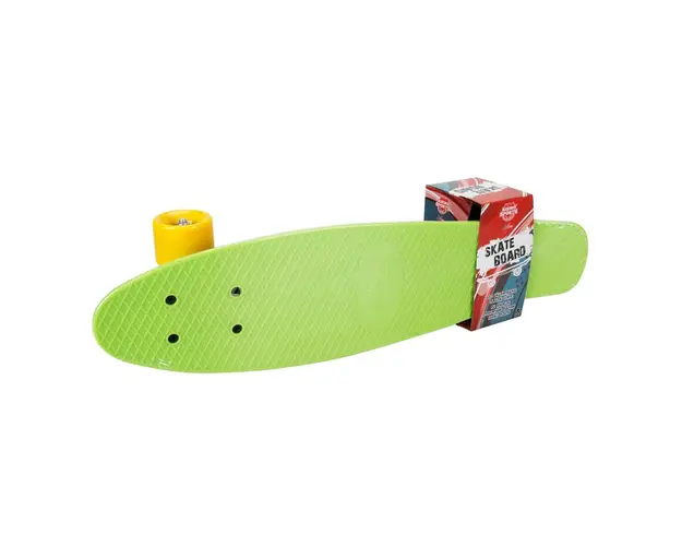 Skateboard din plastic, Rising Sports Xtreme, Verde, 58 cm