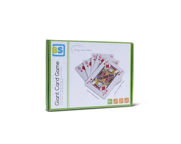 Carti de joc gigant, BS Toys