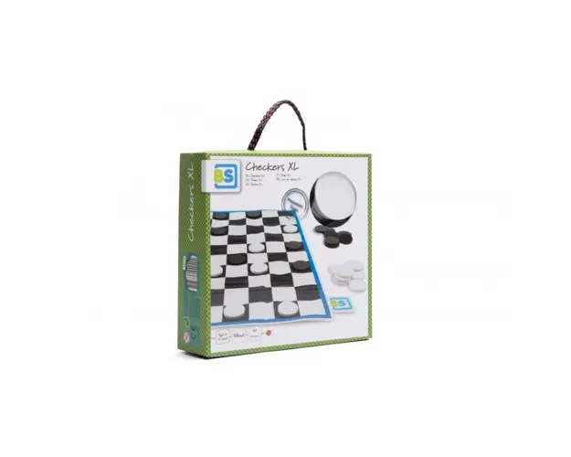 Joc de dame BS Toys gigant, 90 x 90 cm