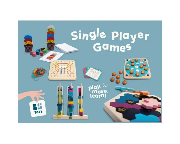 Set jocuri individuale, BS Toys