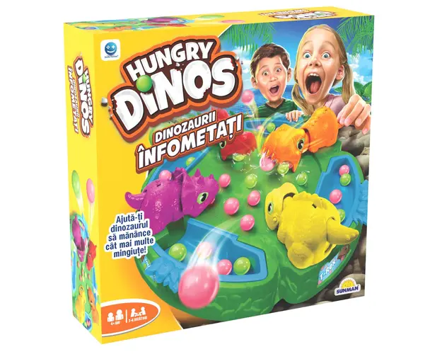 Joc de societate, Smile Games, Dinozaurii infometati