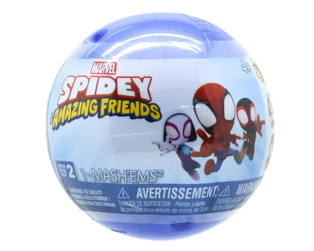 Bila cu figurina surpriza Mash Ems, Spidey si prietenii, S2