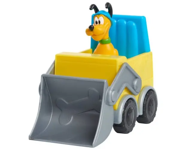 Figurina Mickey Mouse, Pluto in masinuta, 38740