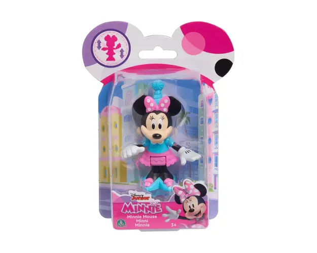 Figurina de colectie, Disney Junior, Minnie Mouse, la petrecere, 89977