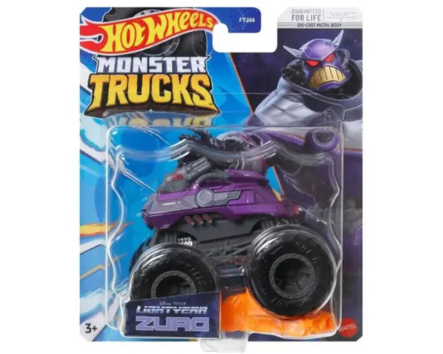 Masinuta Hot Wheels Monster Truck, Lightyear Zurg, HPX08