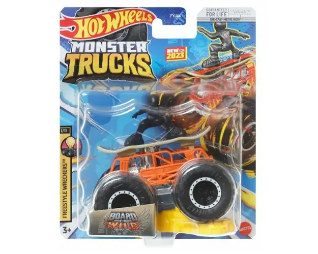 Masinuta Hot Wheels Monster Truck, Board Wild, HKM32