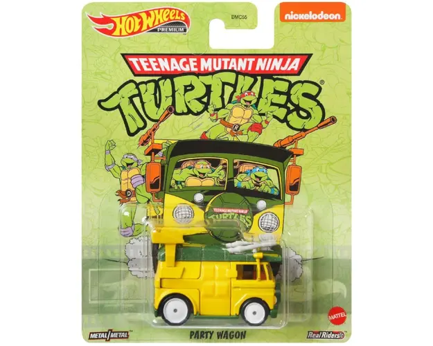 Masinuta Hot Wheels Retro, Party Wagon, 1:64, GJR50