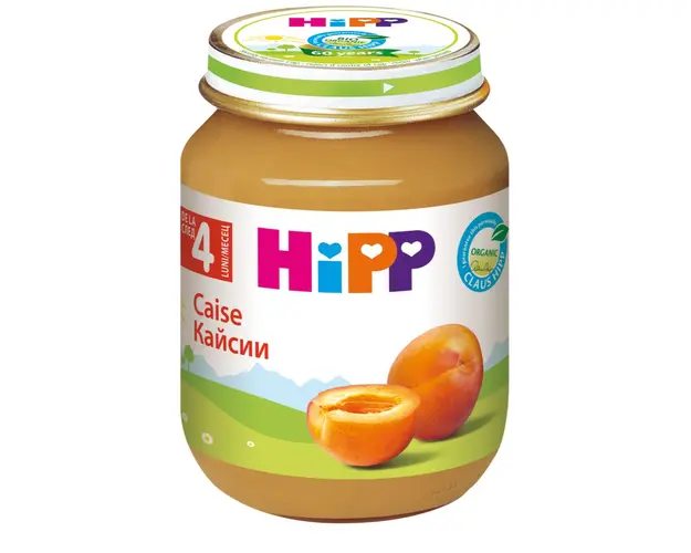 Piure de caise Hipp, 125 g