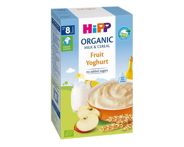 Cereale cu iaurt si fructe, Hipp, 250 g