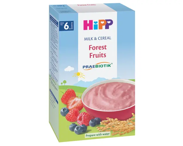 Cereale cu fructe de padure Hipp, 250 g