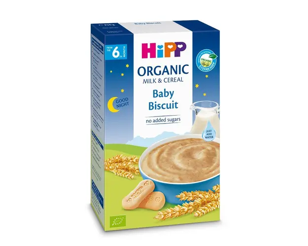 Cereale Hipp Noapte buna - Primul Biscuit al copilului, 250 g