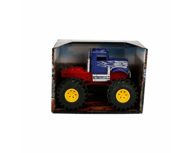 Vehicul metalic, New Ray, Monster Truck, 1:43, Albastru