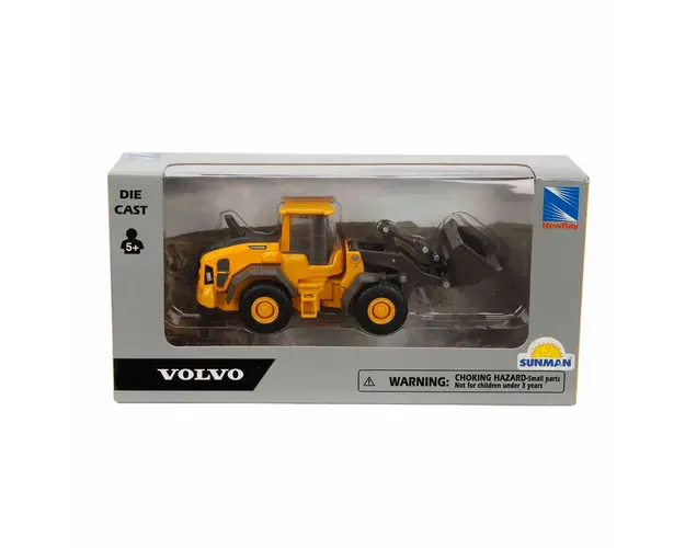 Mini vehicul de constructie, New Ray, Volvo, Buldozer, 1:50