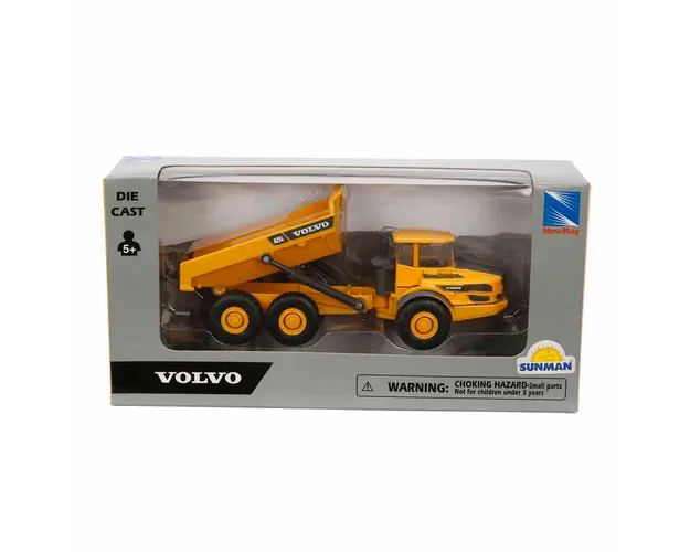 Mini camion cu remorca, New Ray, Volvo, 1:50