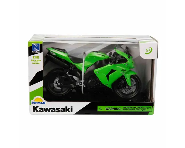 Motocicleta metalica, New Ray, Kawasaki ZX-10R, 1:12