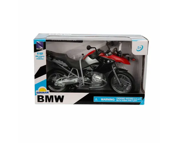 Motocicleta metalica, New Ray, BMW R1200GS, 1:12