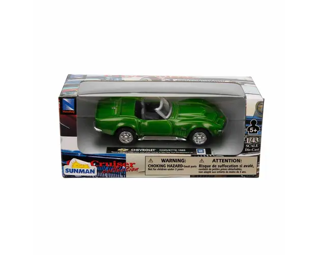 Masina metalica, New Ray, Chevrolet Corvette 1969, 1:43