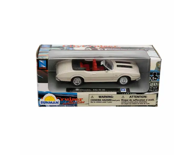 Masina metalica, New Ray, Oldsmobile 442 W-30, 1:43