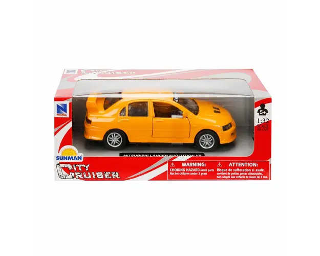Masina metalica, New Ray, Mitsubishi Lancer Evolution VII, 1:32