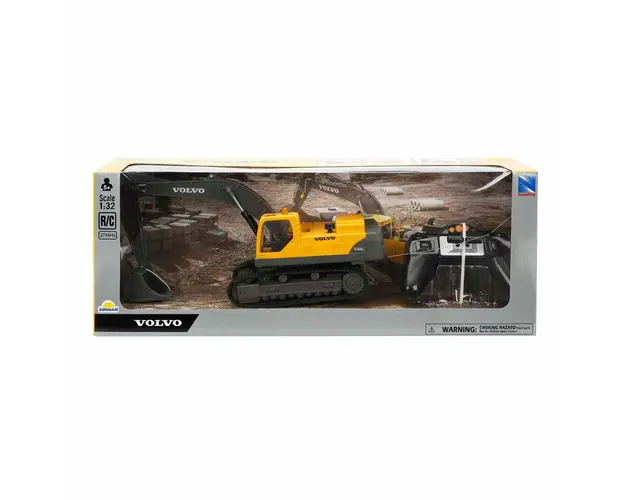 Excavator cu telecomanda, New Ray, Volvo, 1:32