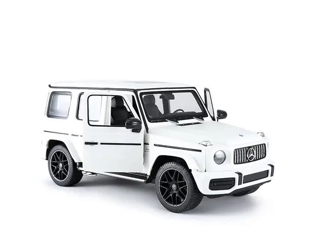 Masinuta cu telecomanda Rastar Mercedes-Benz G63 AMG, Alb, 1:14