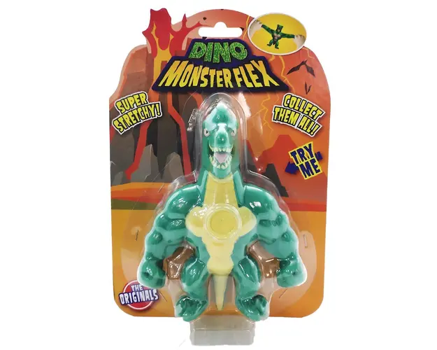 Figurina Monster Flex Dino, Monstrulet care se intinde, Brontorex