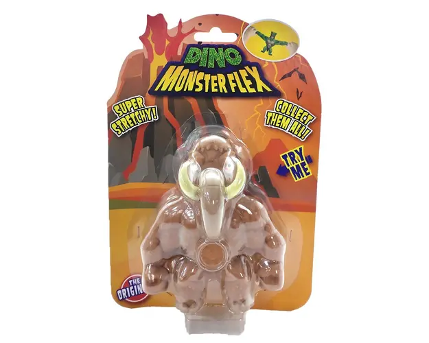 Figurina Monster Flex Dino, Monstrulet care se intinde, Muth