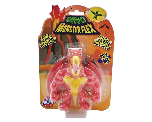 Figurina Monster Flex Dino Special, Monstrulet care se intinde, Pteragon