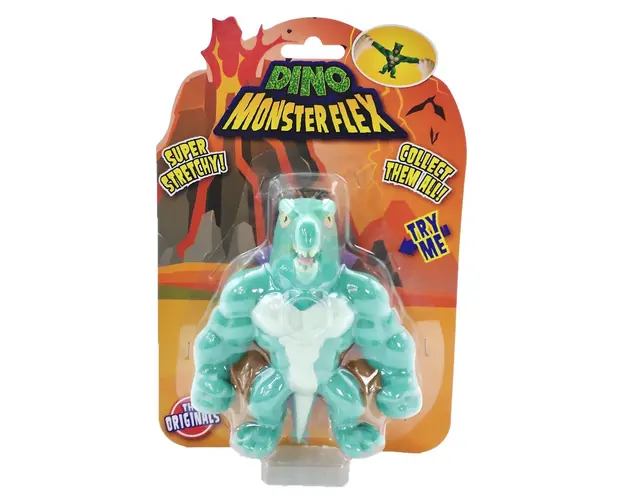 Figurina Monster Flex Dino, Monstrulet care se intinde, Stegosaur