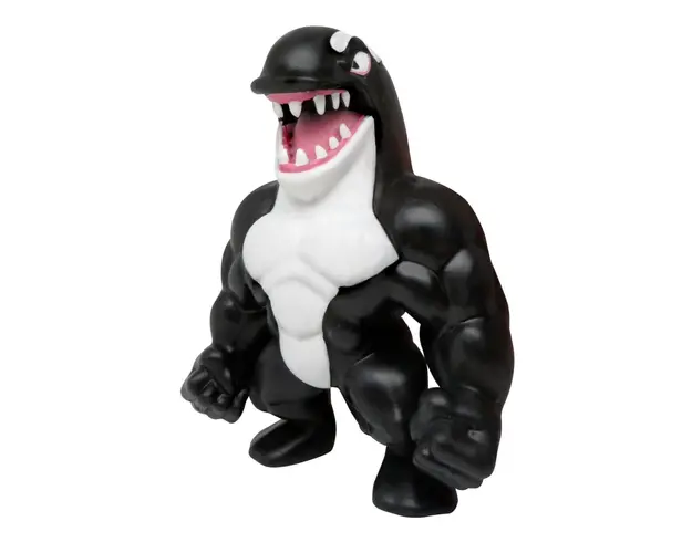 Figurina Monster Flex Aqua, Monstrulet marin care se intinde, Black Ork