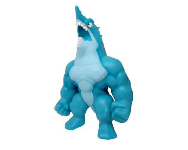 Figurina Monster Flex Aqua, Monstrulet marin care se intinde, Helijaw