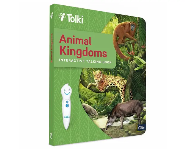 Carte interactiva, Raspundel Istetel, Animal Kingdoms in Limba Engleza
