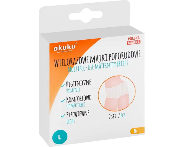 Set chiloti pentru gravide, unica folosinta Akuku, Marimea L