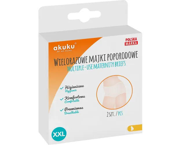 Set chiloti pentru gravide, unica folosinta Akuku, Marimea XXL