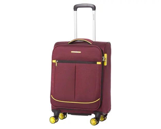 Troler Lamonza Lime, Rosu, 55 cm