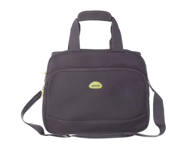 Geanta avion Lamonza Trip, Gri, 37 x 29 x 14 cm