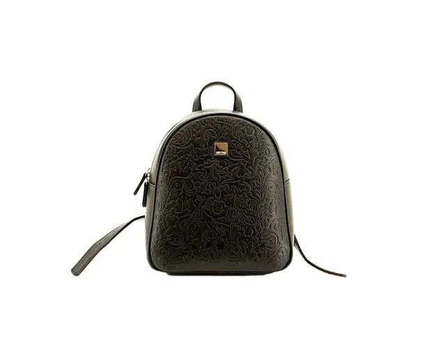 Rucsac dama Lamonza Hanna, Negru, 25 x 27 x 12 cm