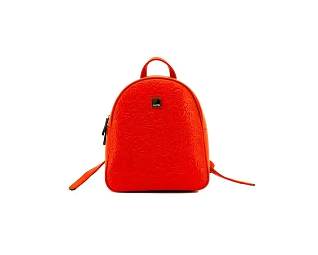 Rucsac dama Lamonza Hanna, Rosu, 25 x 27 x 12 cm