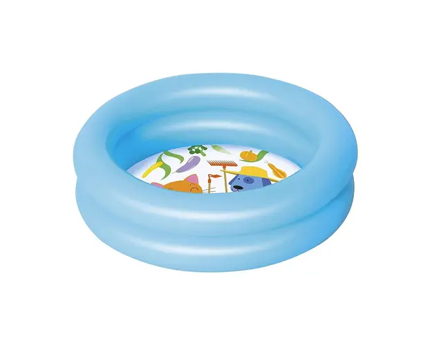 Piscina gonflabila cu 2 inele Bestway, 61 x 15 cm, Albastru