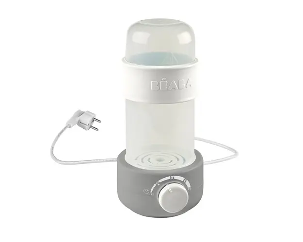 Incalzitor biberoane si sterilizator Beaba Baby Milk Second, Gri