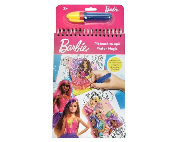 Set de pictura cu apa, Barbie