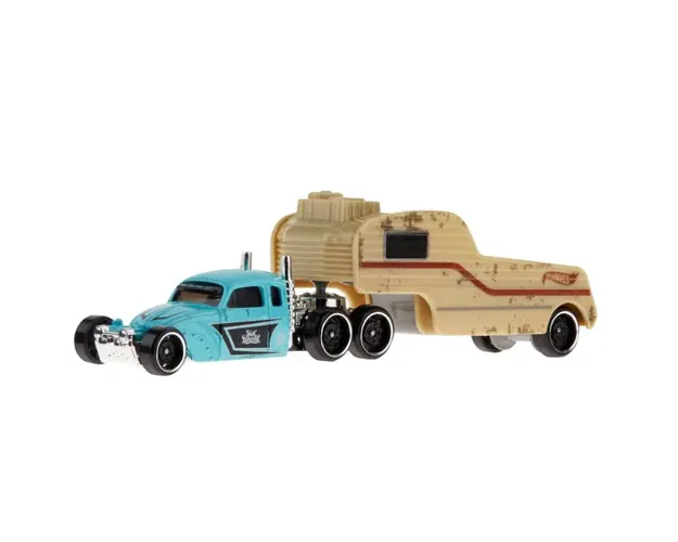 Camion cu remorca Hot Wheels, Bugcation, HMF98